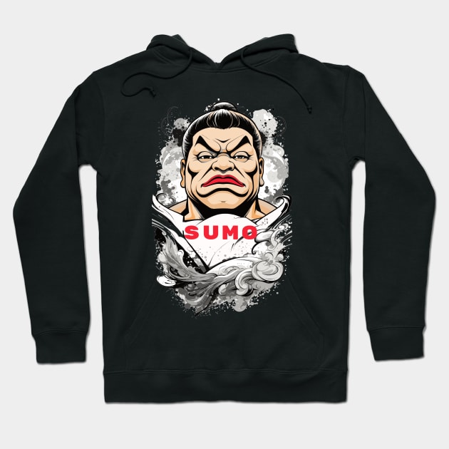 sumo Hoodie by BishBashBosh